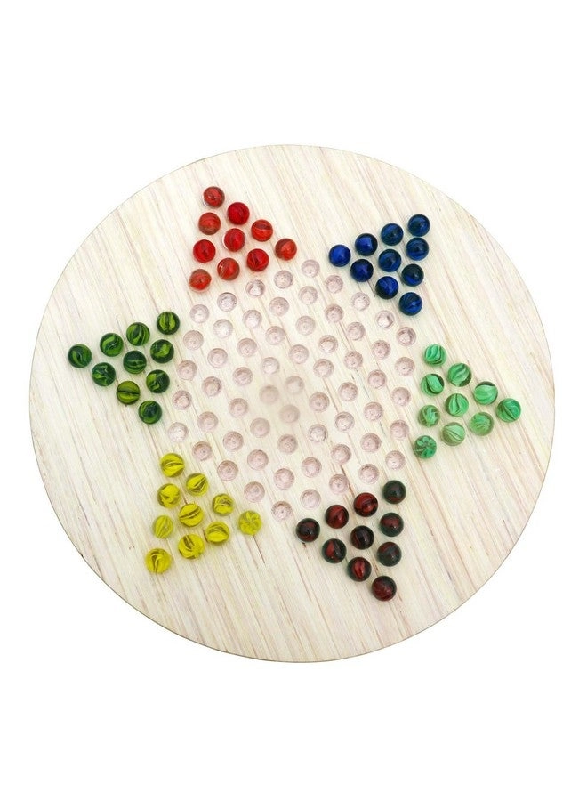 HomeCute Chinese Checker - 60 Marbles 6 Colours
