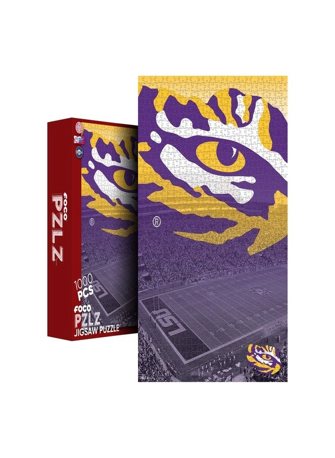 FOCO LSU Tigers NCAA Tiger Stadium Puzzle - 1000 pcs