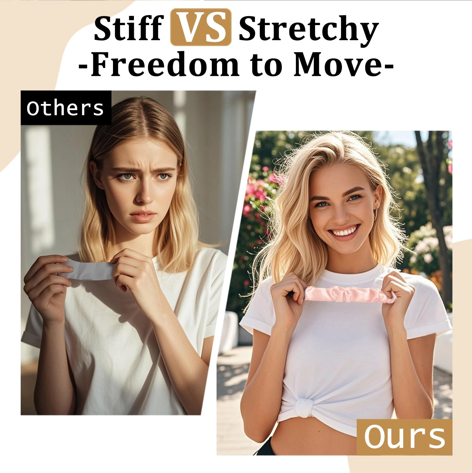 Stretchy Scrunchie Keychain Wristlet - Fun