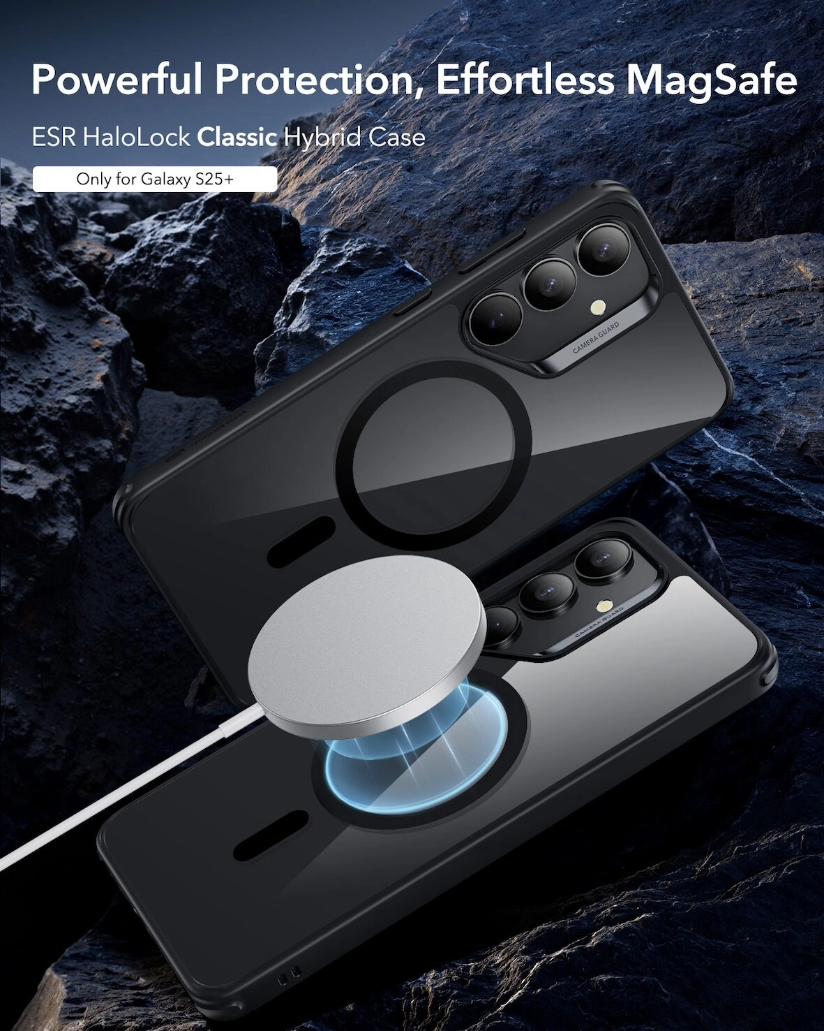 Classic HaloLock Case Hybrid with MagSafe for Samsung Galaxy S25 Plus