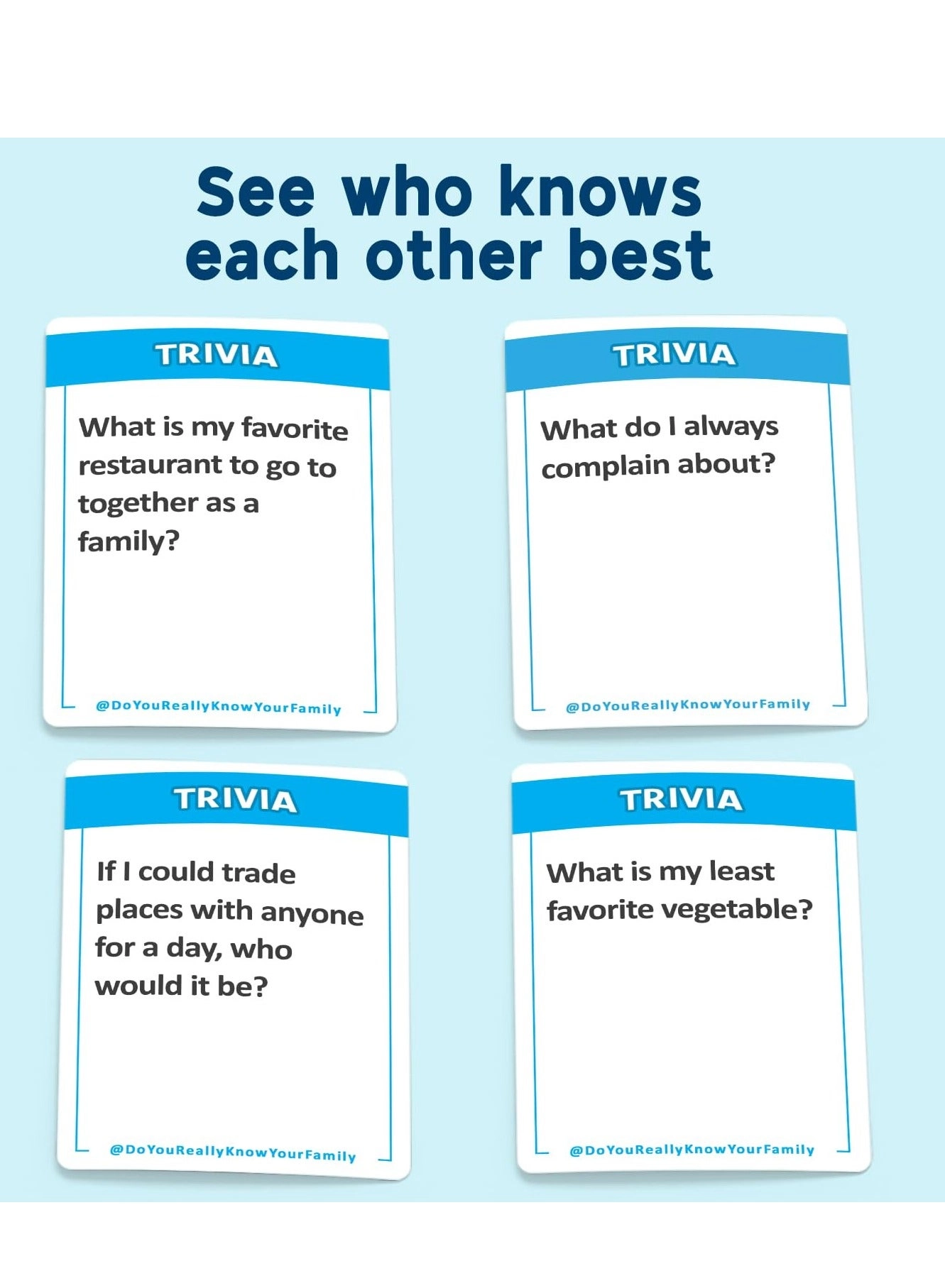 DO YOU REALLY KNOW YOUR FAMILY? - 10+ Years