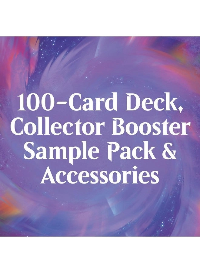 Doctor Who Commander Deck - Blast from The Past - 100-Card + Collector Booster Sample Pack - 2-Card + Accessories