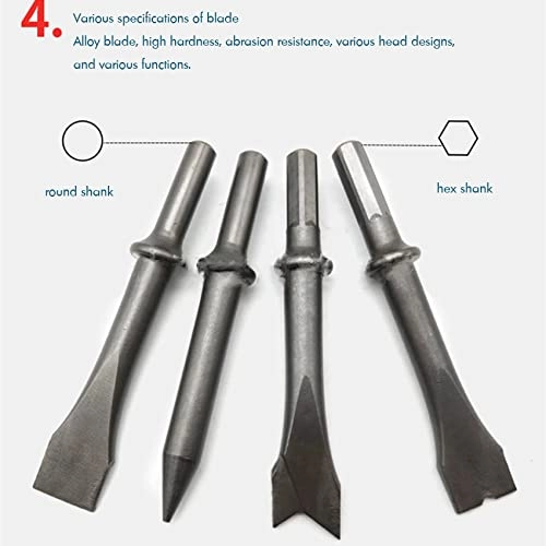 OW-190 - Pneumatic Hammer Drill Air Shovel with 4 Chisels