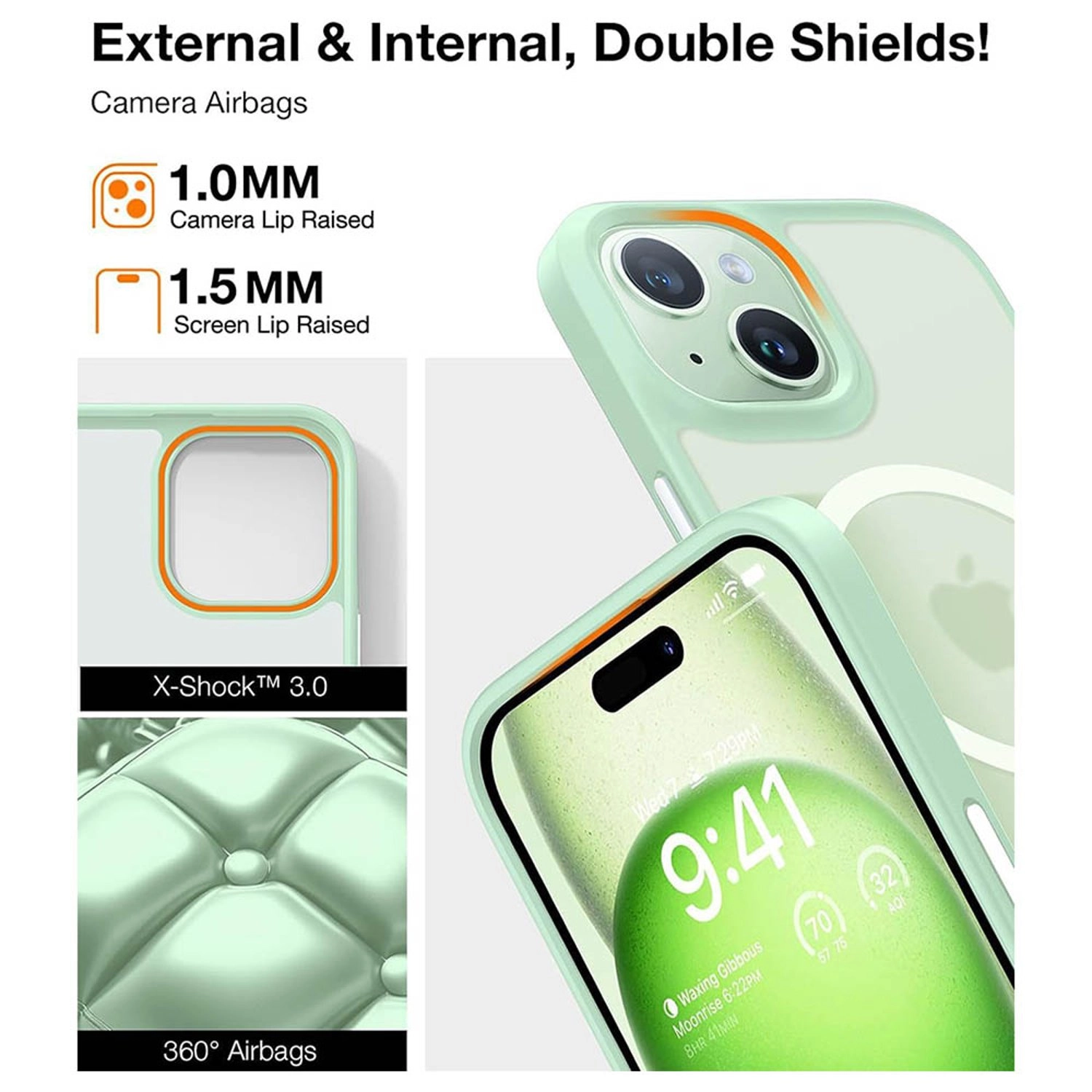 Magnetic Case with MagSafe for iPhone 14/15