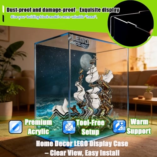 Display Case (70810) - 65 x 26 x 66 cm UV Protection Dustproof