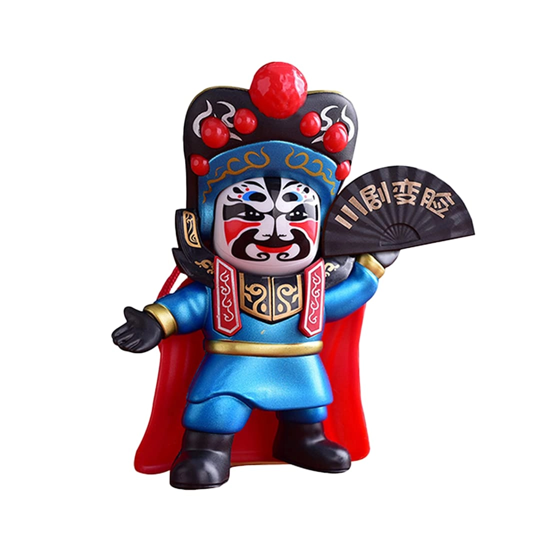 Sichuan Opera face-changing doll - Green panda 4 faces