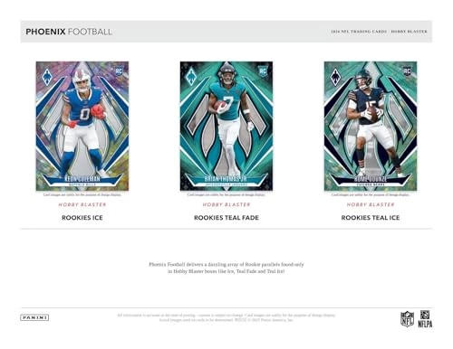 Phoenix Football Hobby Blaster Box - 6 Packs Per Box 4 Cards Per Pack