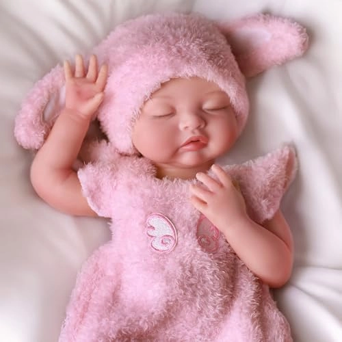 Reborn Baby Doll - 12 Inch Silicone Weighted Ages 3+