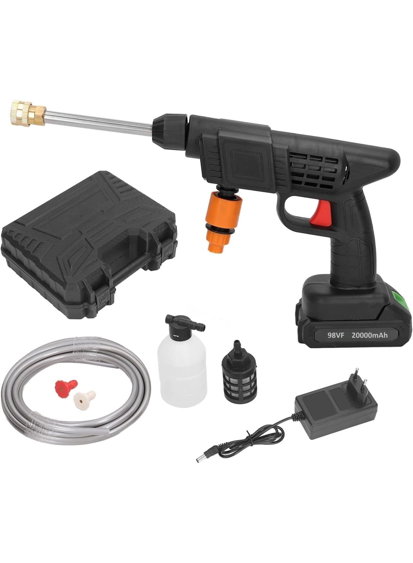 alayjah Rechargeable Washing Gun - 21V 5M Hose 1200mAh