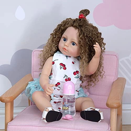 Reborn Baby Doll - 22 Inch Vinyl Baby Girl