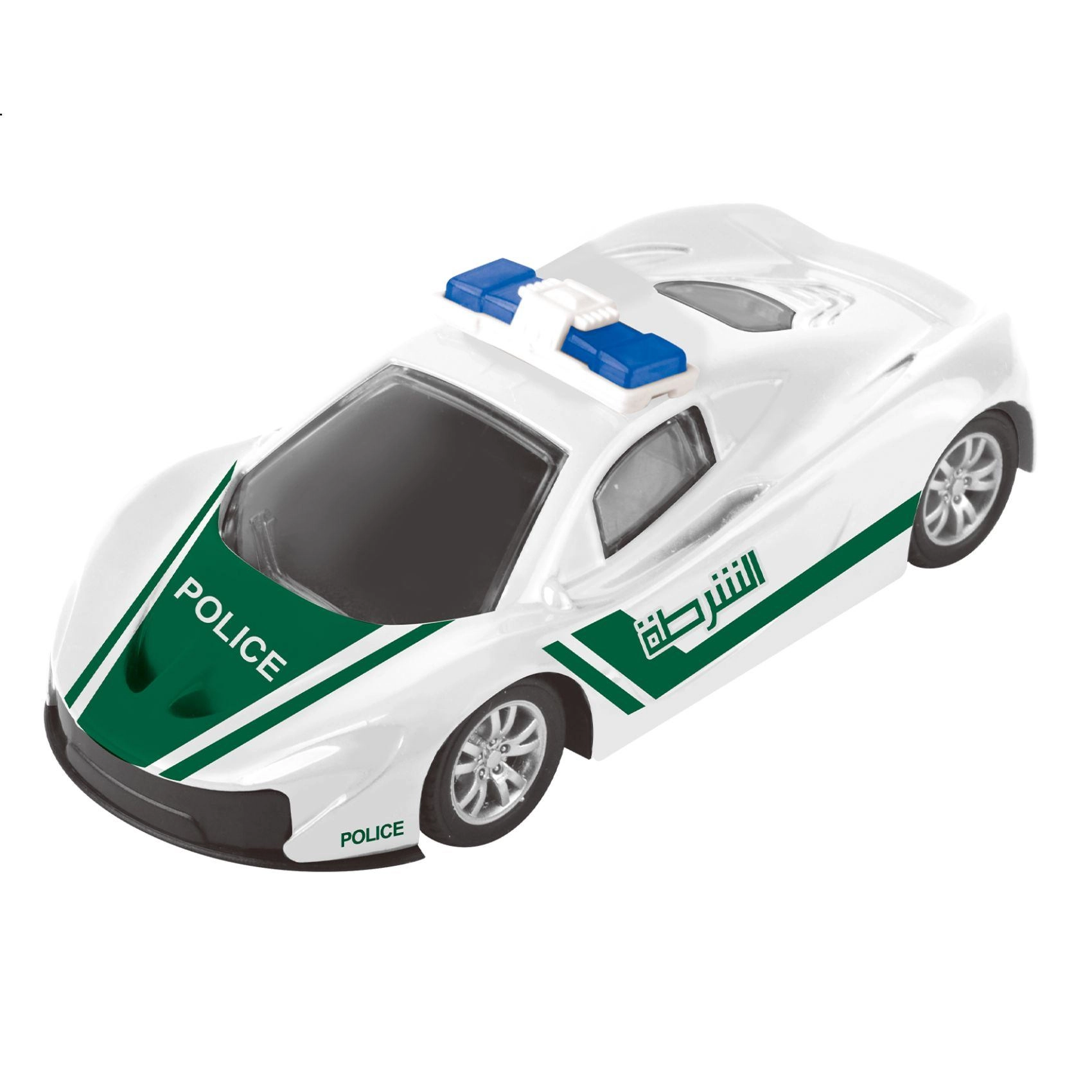 Vroom Vroom Diecast Police Car - 1:43