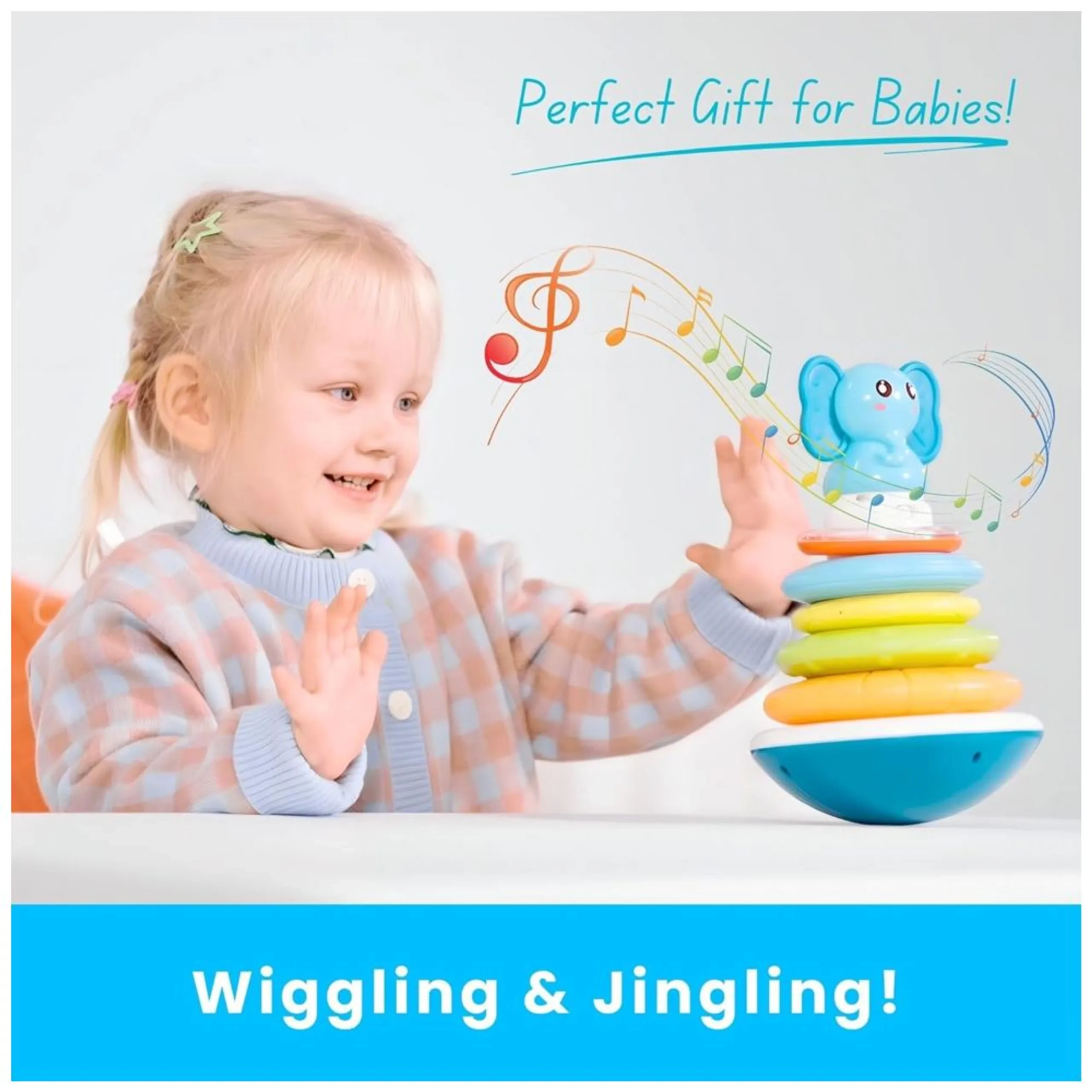 Baby Stacking Rings - Suitable for 6 months and above