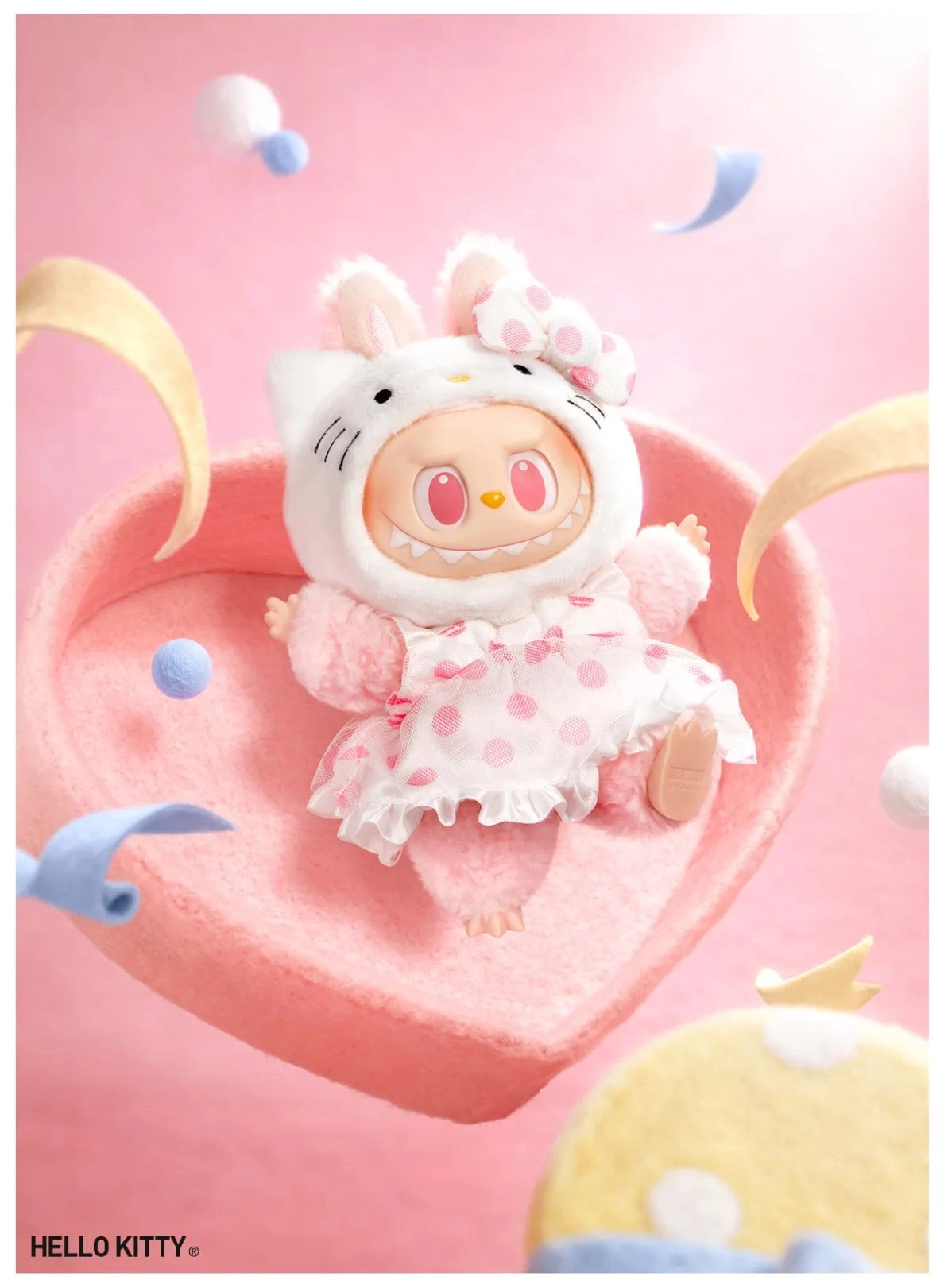 Labubu - THE MONSTERS × Hello Kitty and Friends Series - Vinyl Plush Pendant Blind Box