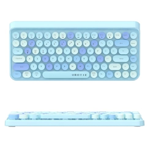 Portable Bluetooth Computer Keyboard - QWERTY Wireless