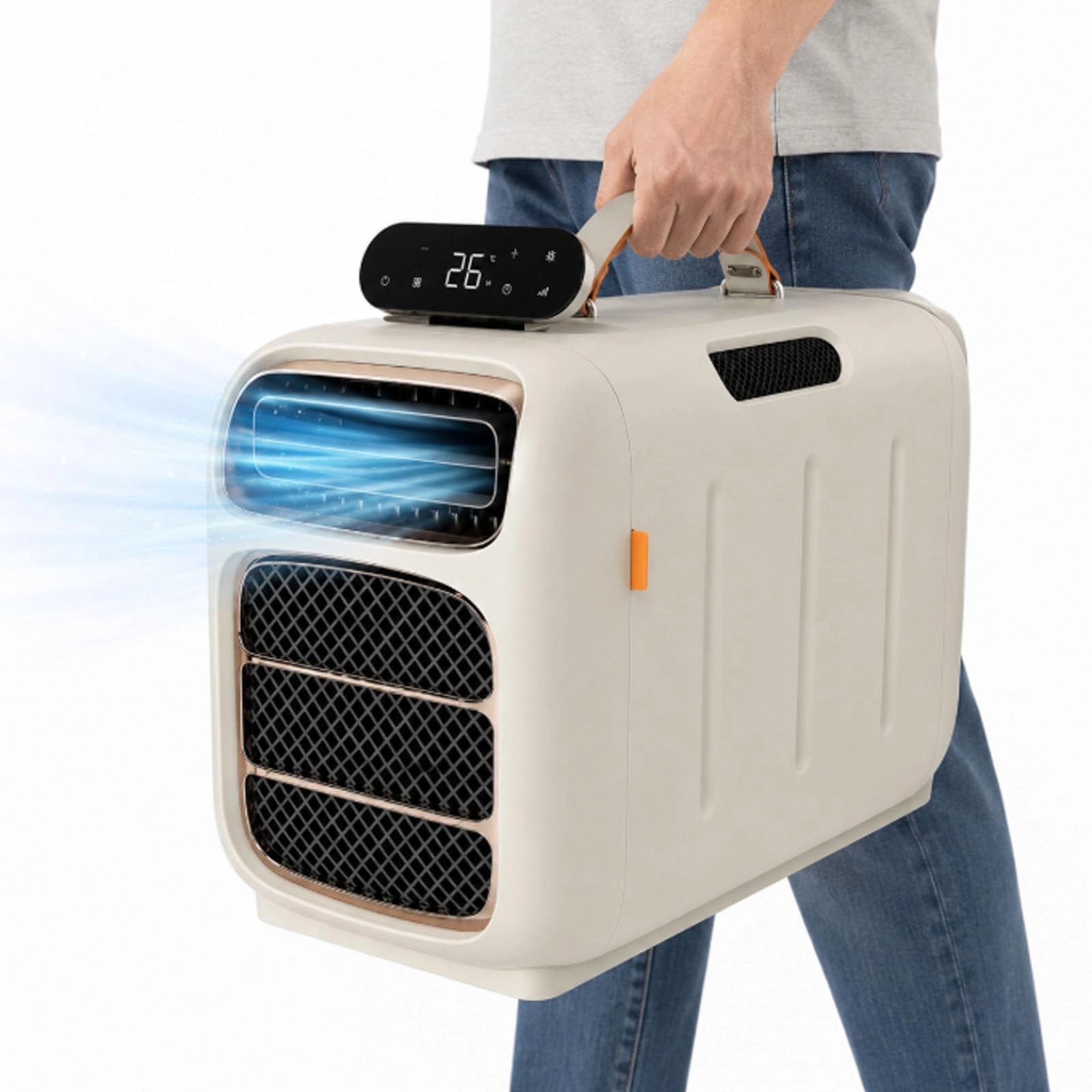 4 In 1 Portable Air Conditioner - 1400W