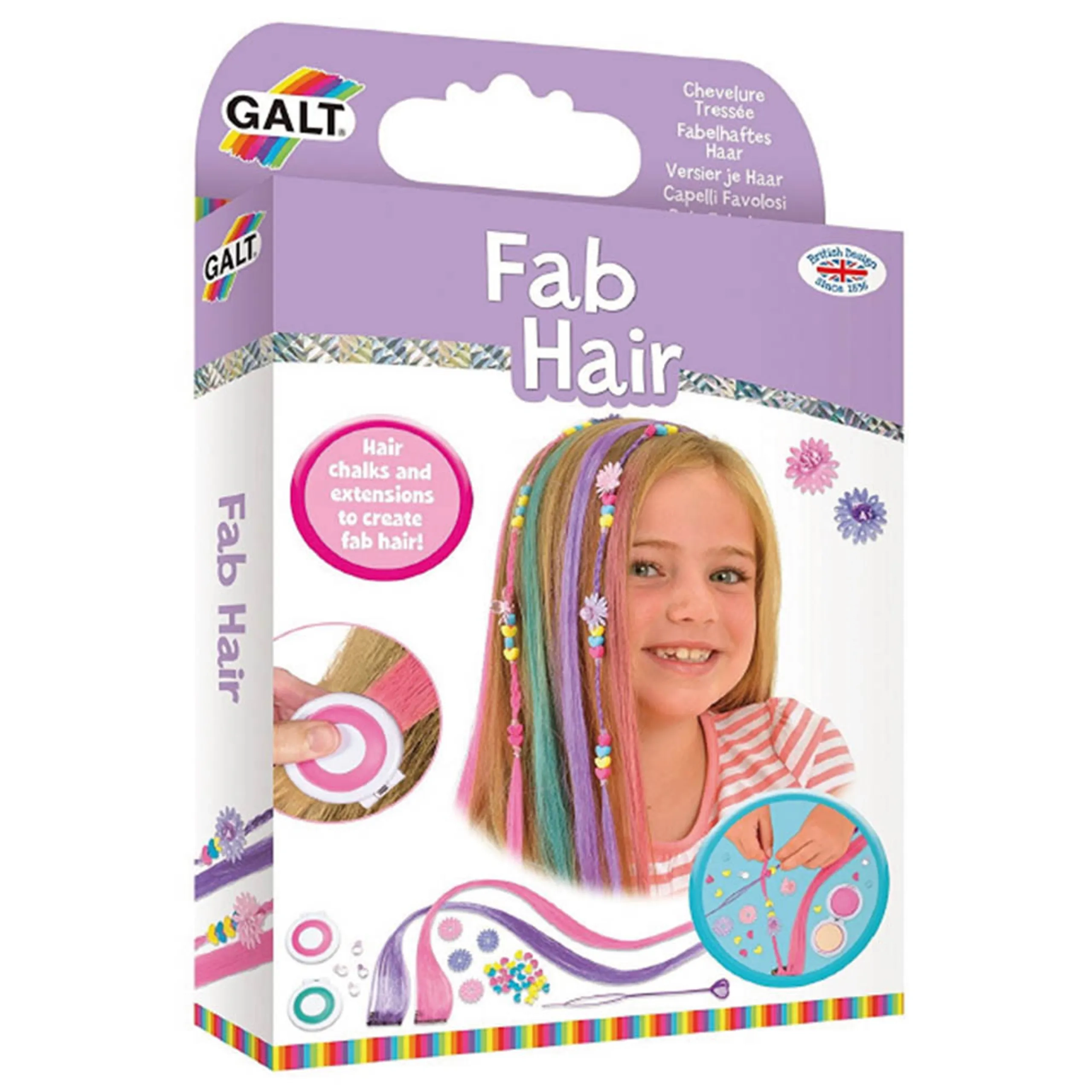 Galt Toys Fab Hair Kit - 6+ years