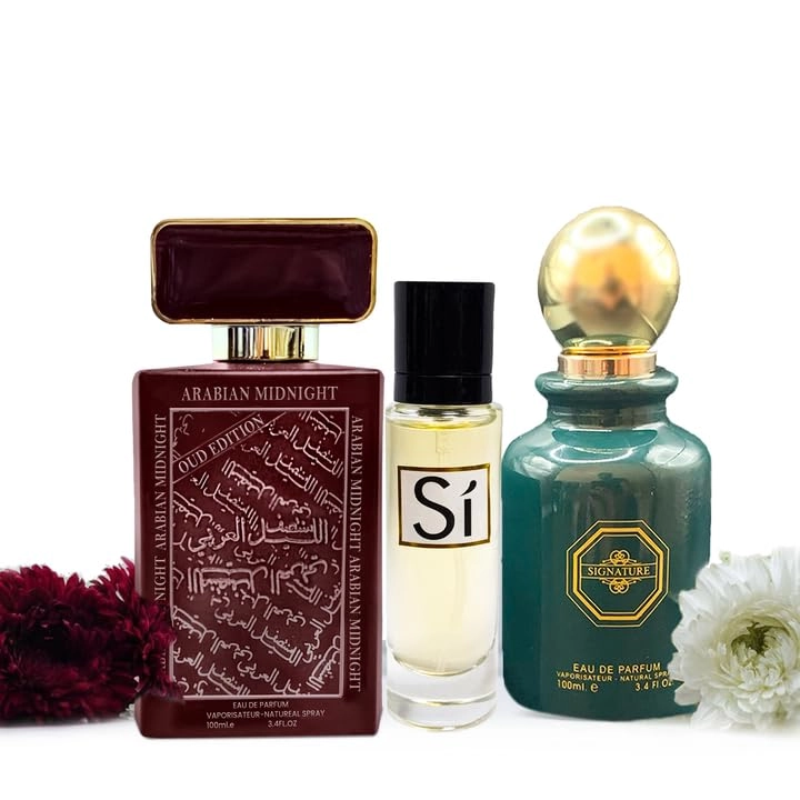 B BRAG Signature - 100ml + Midnight Oud - 100ml + SI - 30ml