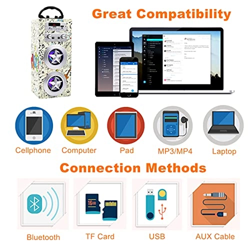 Kids Bluetooth Doodle Pattern Musical Toy