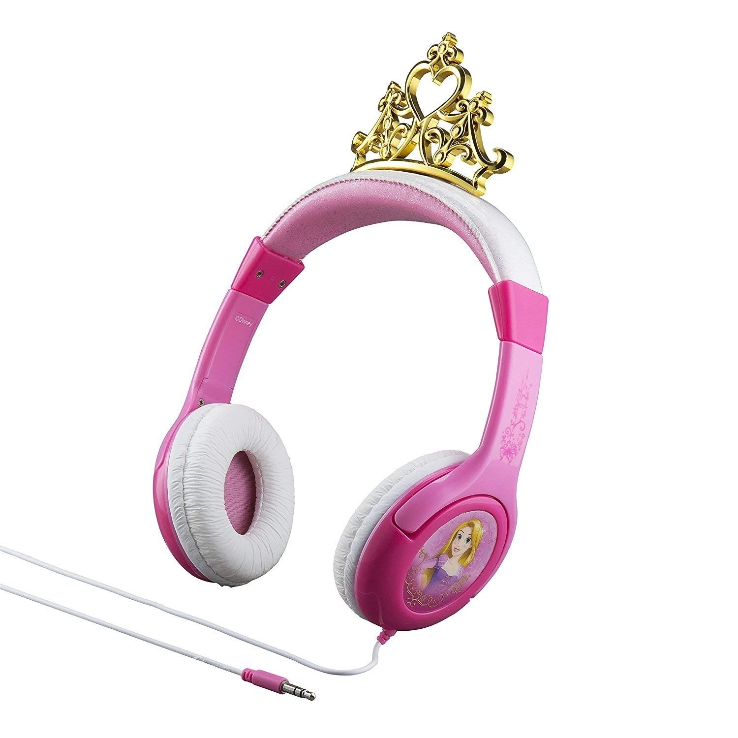 eKids Disney Princess Crown Wired Headphone