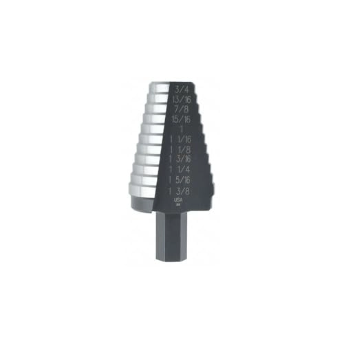 Unibit #21 - 1/2-Inch Shank