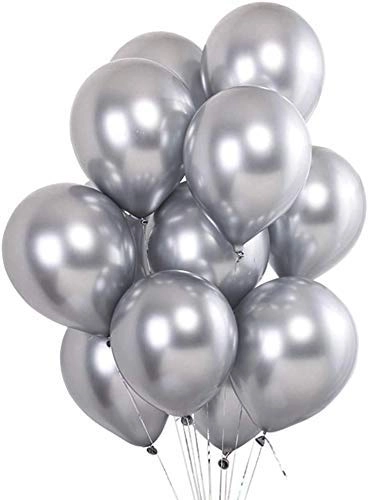 Mufaens Latex Balloons - 50-Pieces Birthday Wedding