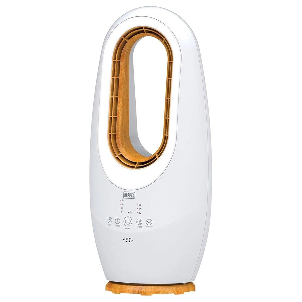 2-In-1 Bladeless Fan & LED Lamp - 58cm