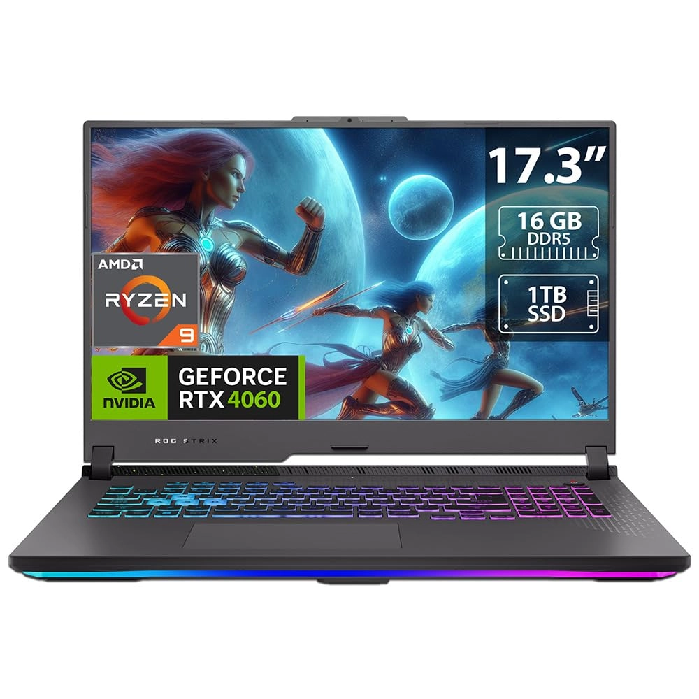 ROG Strix G17 G713PV-9161G - 17.3'' Ryzen 9 7845HX 16GB DDR5 1000GB SSD