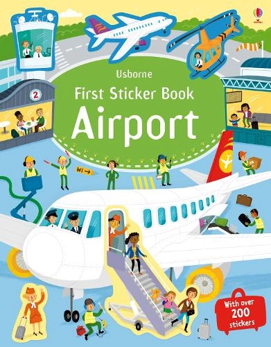 Usborne Airports Sticker Book 100 pcs