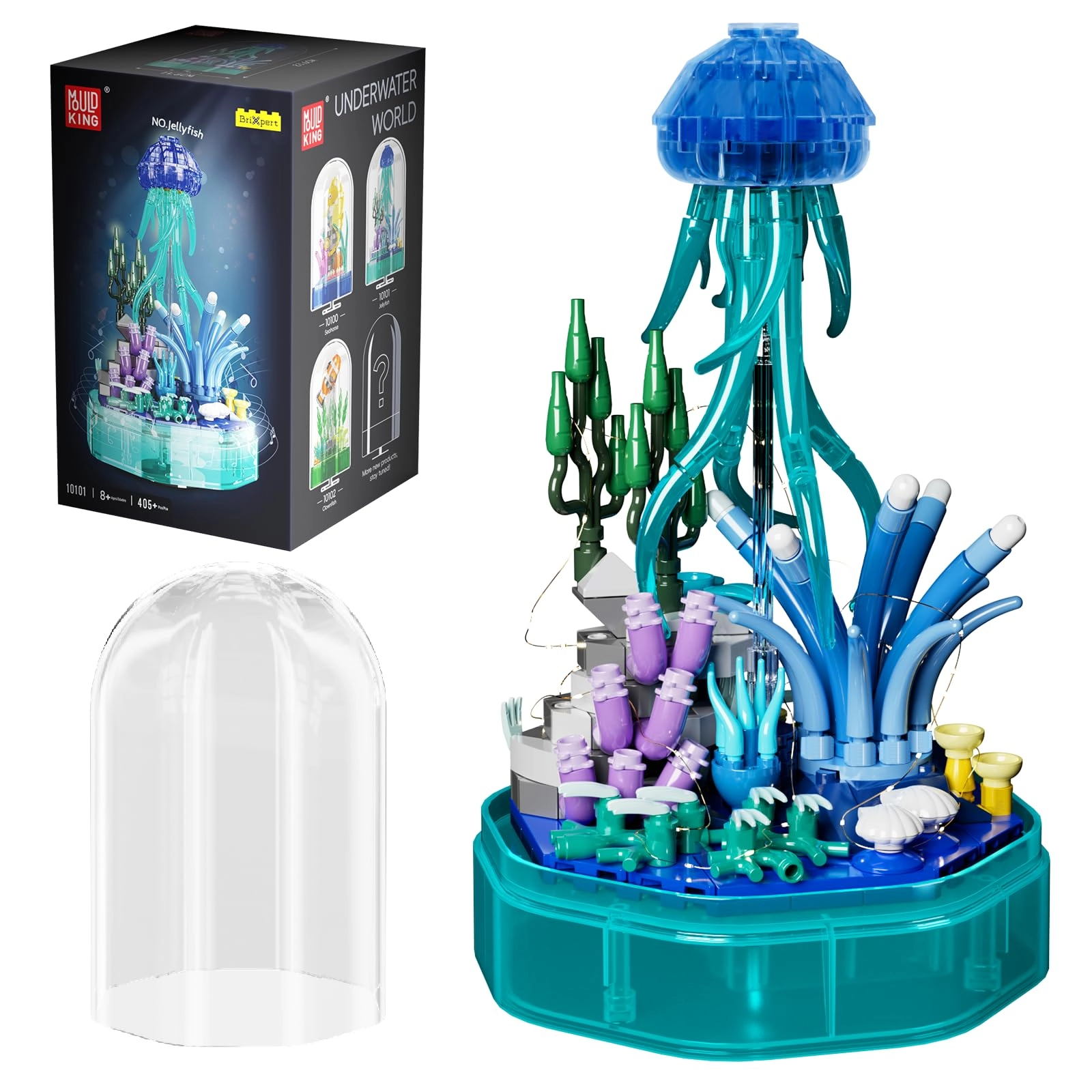 Guangdong Yuxing Technology Industry Co., Ltd Jellyfish Building Sets (10101) - Animal