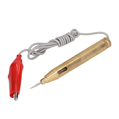 Automotive Voltage Test Pen - DC6–24V crocodile clips