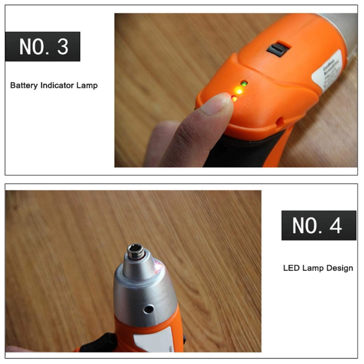 Multifunctional Lithium Battery Rechargeable Screwdriver Drill