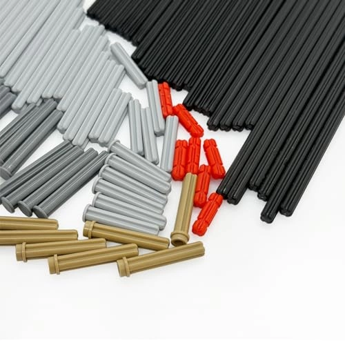 Technical Parts Wheels Gears - Building Blocks Accessories