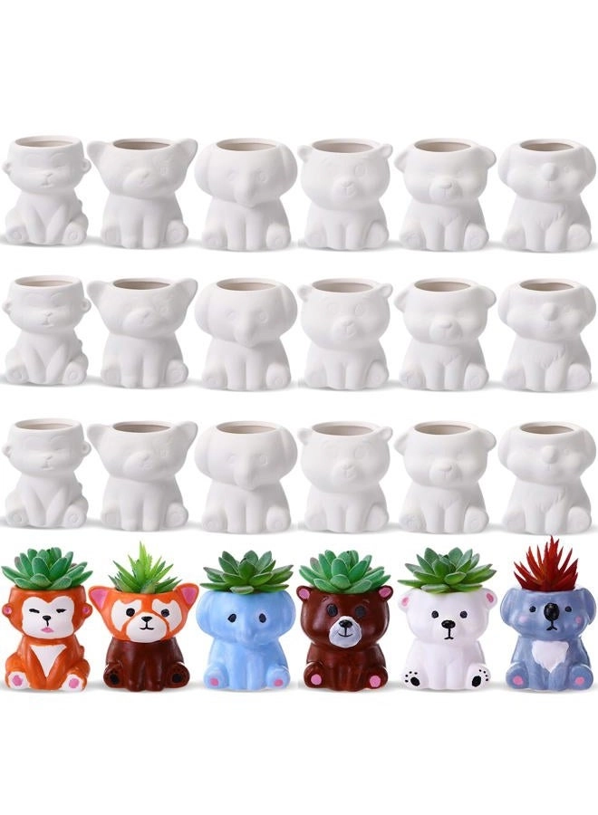 Leitee Paint Your Own Ceramic Pot - ceramic 1.91 KG 18 pcs.