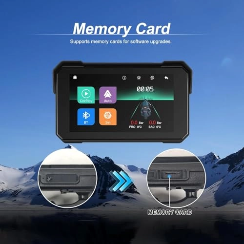 Motorcycle Navigation Display - 5 inch