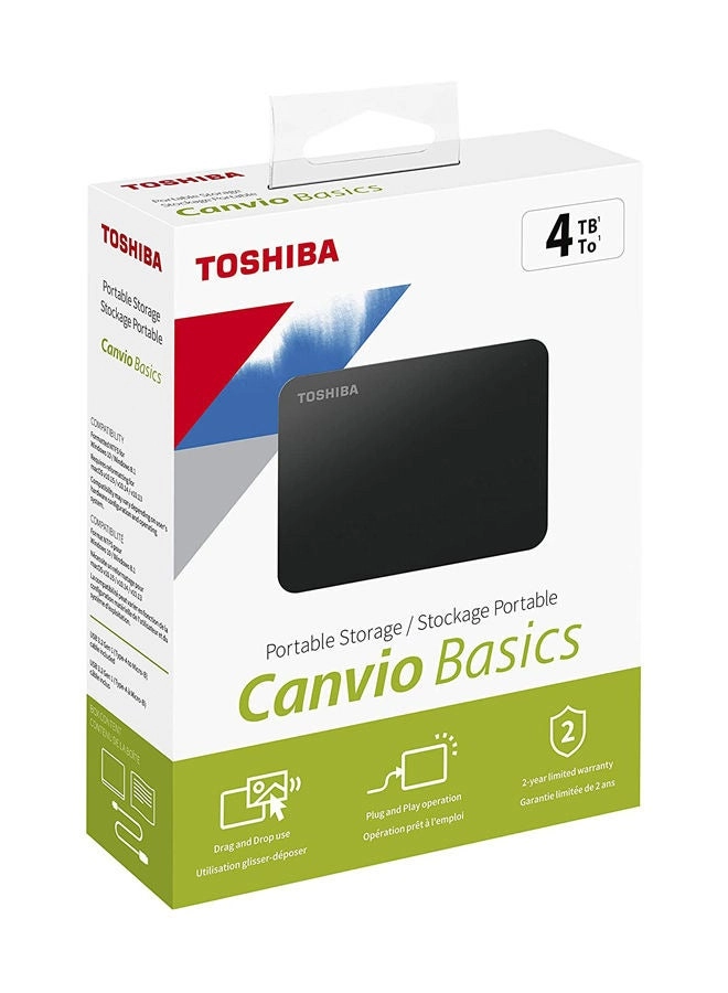 Canvio Basics 4TB HDD
