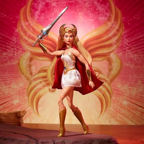 She-Ra Collectible Doll - 40th Anniversary Gold Label Certificate of Authenticity Ages 18+