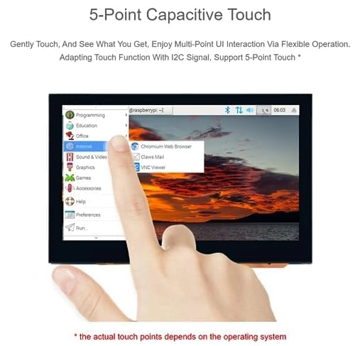 DSI QLED - 24783-4.3inch DSI QLED 4.3inch 800 x 480