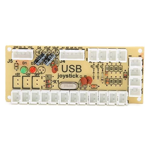 Zero Delay Arcade USB Encoder - USB MAME Raspberry Pi PC Fight Stick