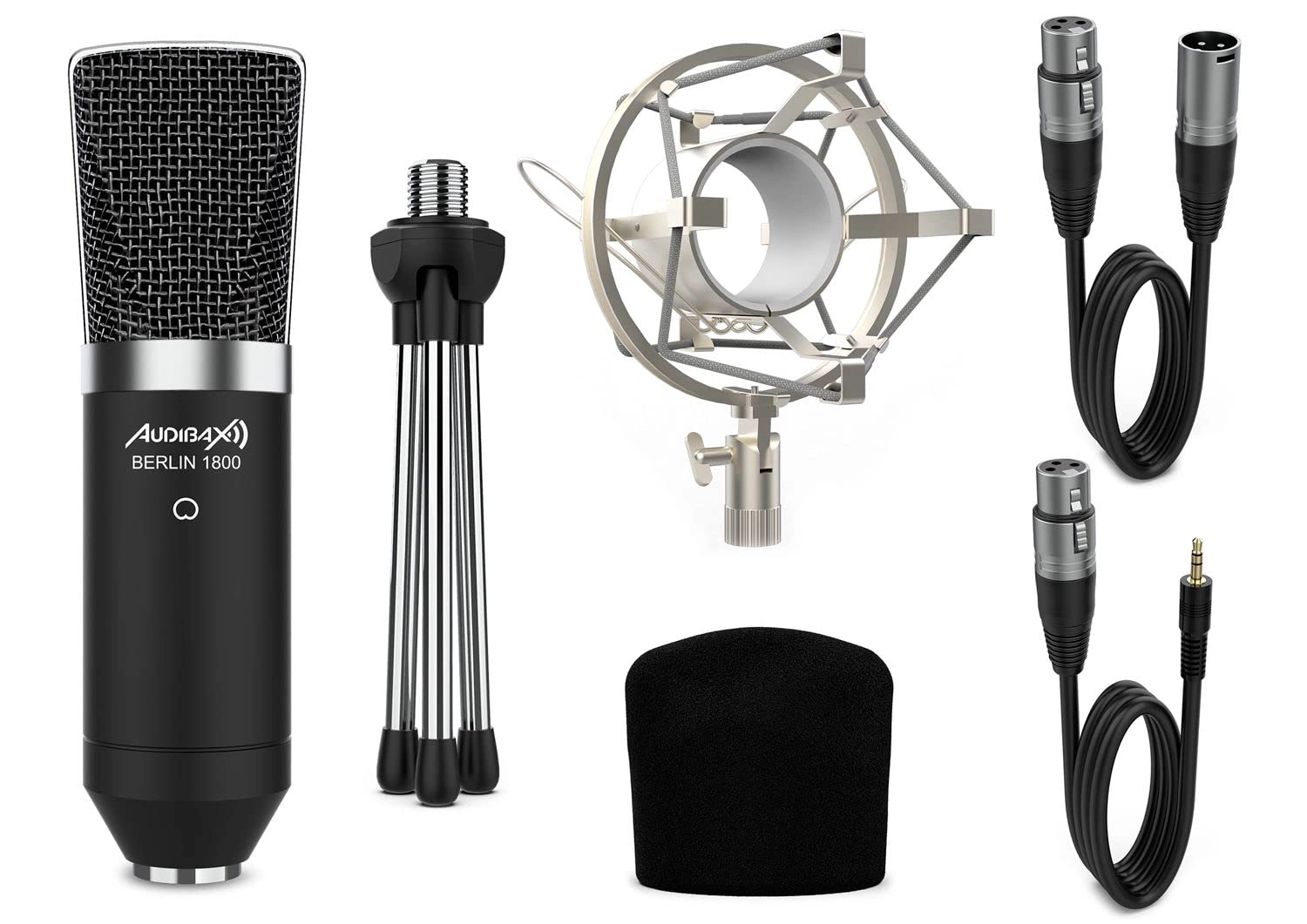 Audibax Berlin 1800 XLR Microphone