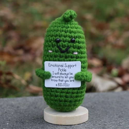 Emotional Support Pickle - Birthday, Christmas, Friendship Day, Some special days, Various decorative occasions