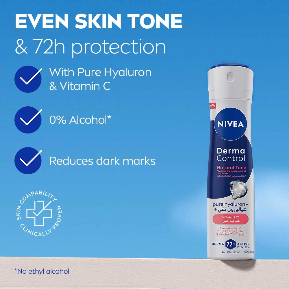 Derma Control Defend - 150ml Anti-Perspirant Spray