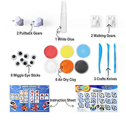 Air Dry Clay Kit - 3+ years 6 pcs