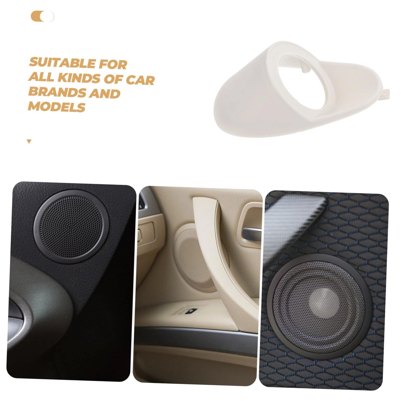 Car Speaker Mounting Spacers - 3.5-inch