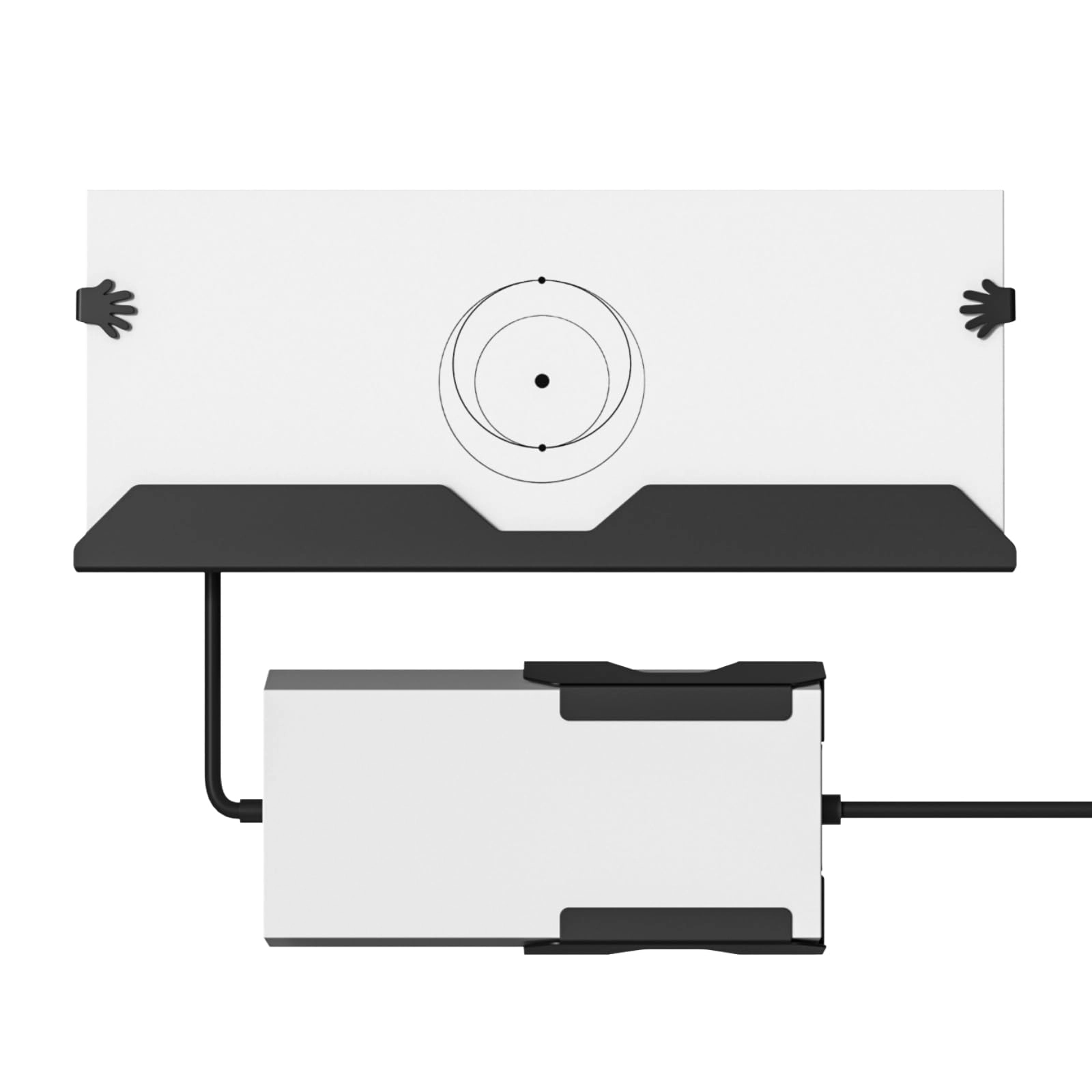 Dinghosen Protective Wall Mount Kit for Starlink Gen 3 Router and Power Supply - router