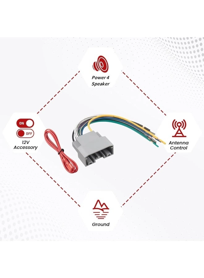 Car Stereo Wire Harness - Dodge Chrysler Jeep