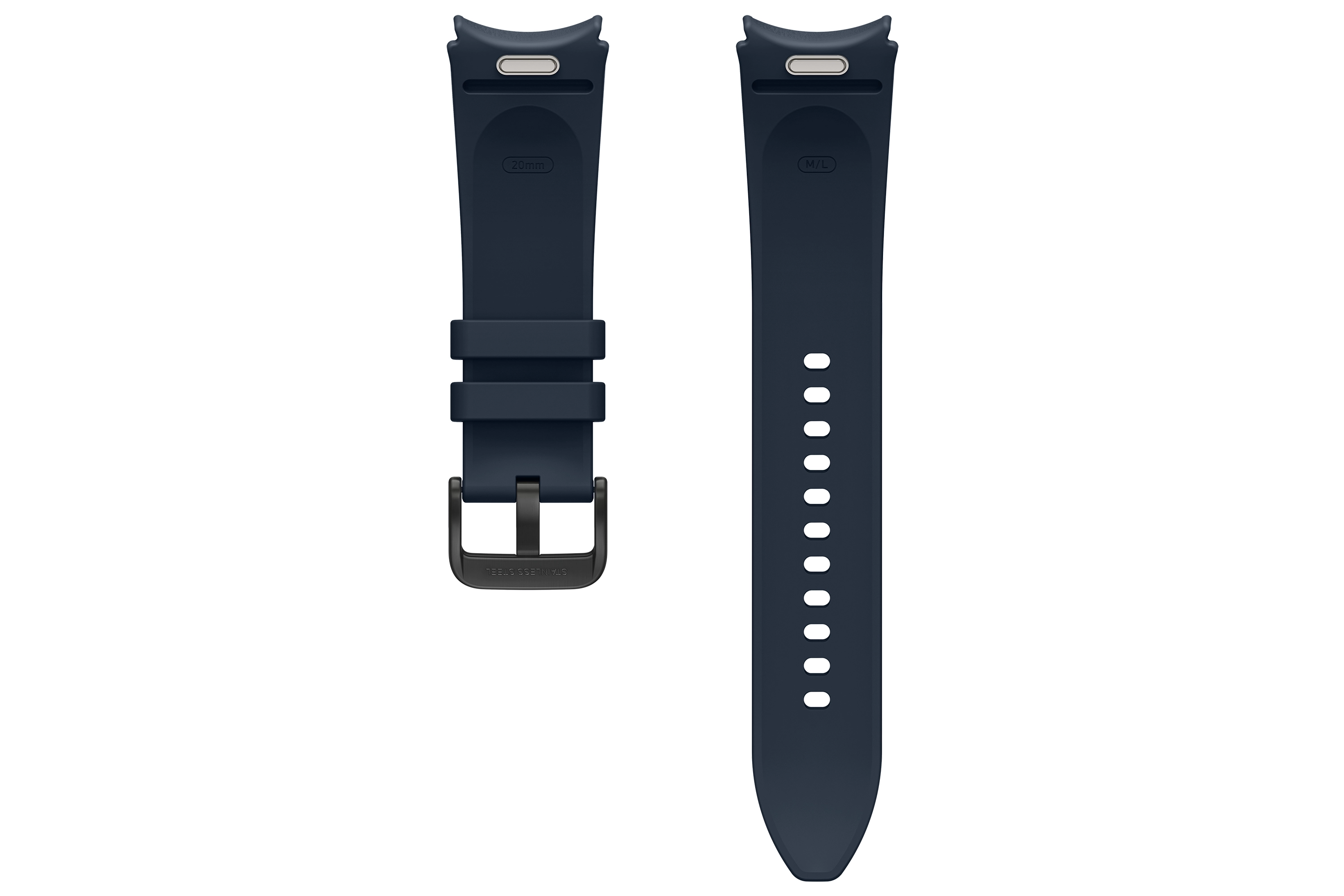Fluoroelastomer Sport Watch Band for Samsung indigo