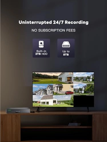 Security Camera System - 8 channels