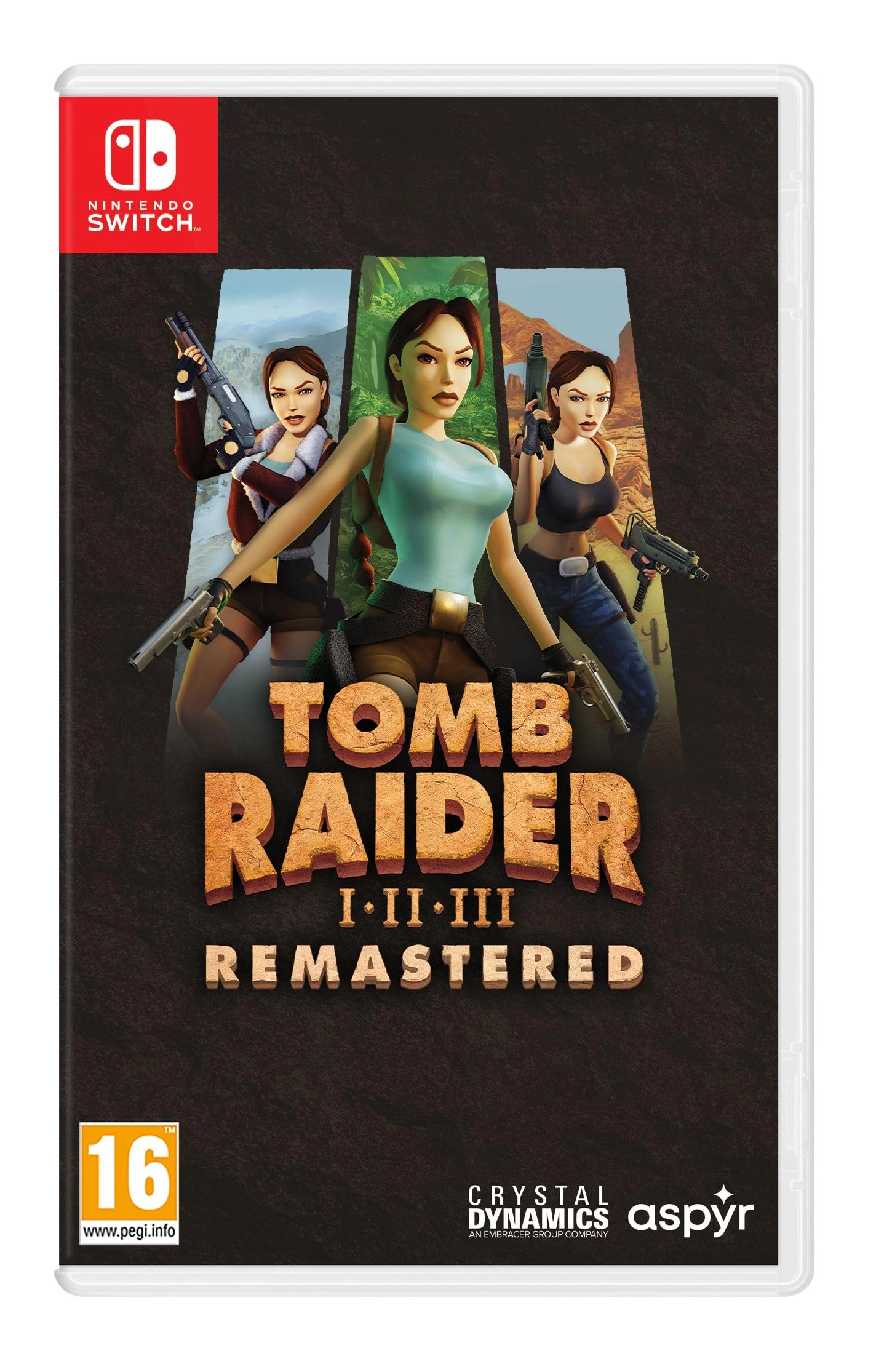 Tomb Raider 1-3 Remastered - Nintendo Switch