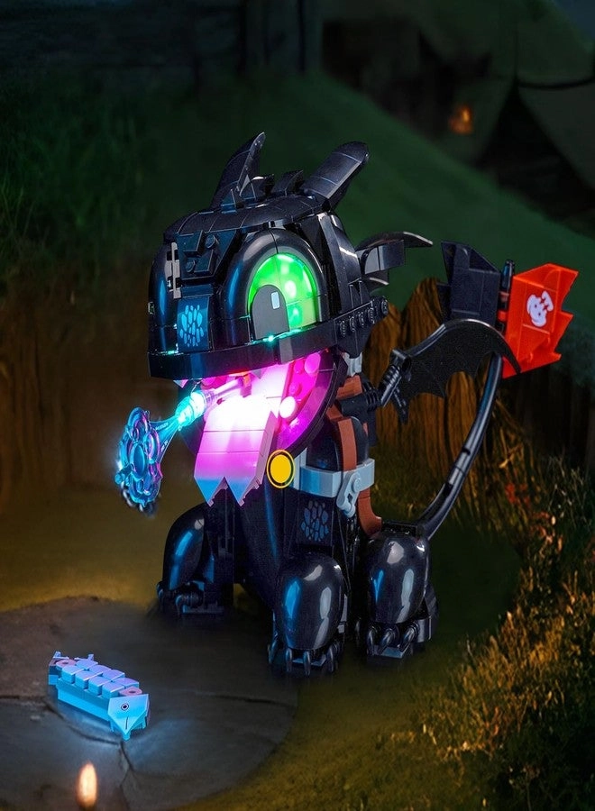 LED Lighting Compatible with How to Train Your Dragon Toothless 10375 - Touch Version Light Kit