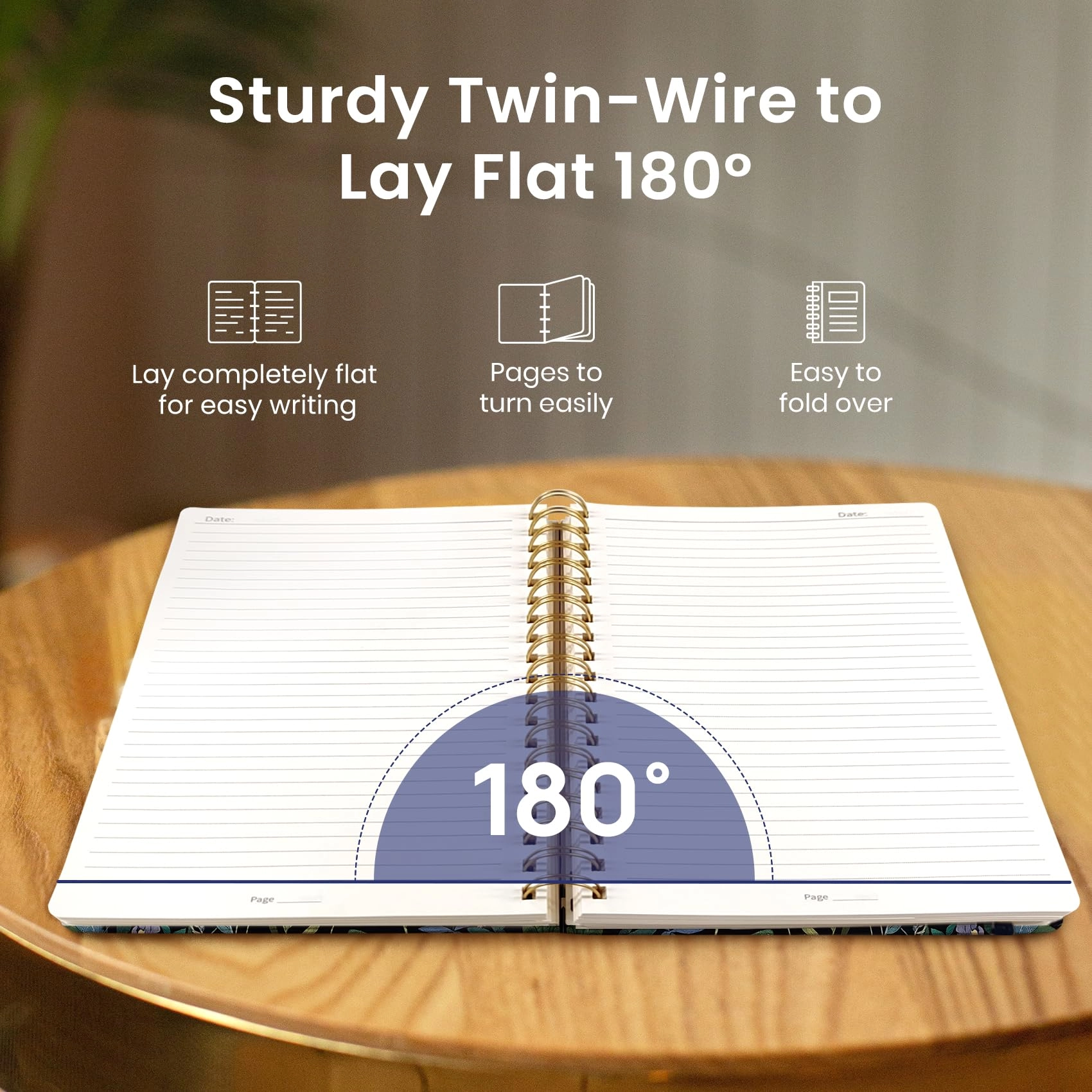 Spiral Notebook B5 Spiral - Lined 300 Pages
